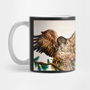 Golden Eagle In Flight Mug